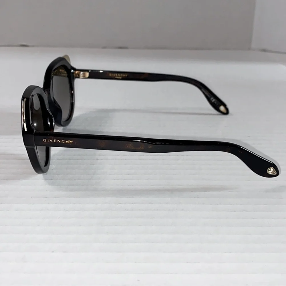 Givenchy oversized tortoise gold sunglasses Havana brown woman’s - Picture 10 of 17